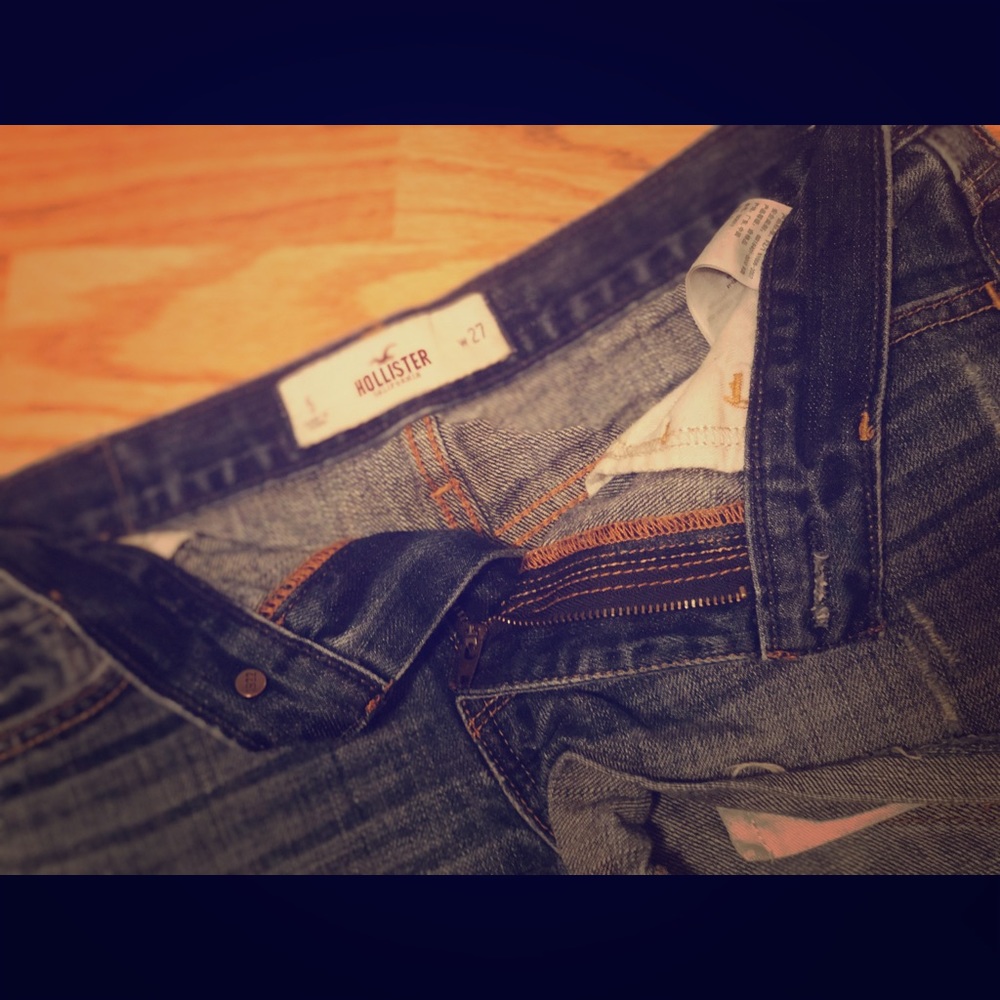 Hollister denim shorts